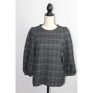 Anne Klein Women’s Textured Grey Jacket – Size M